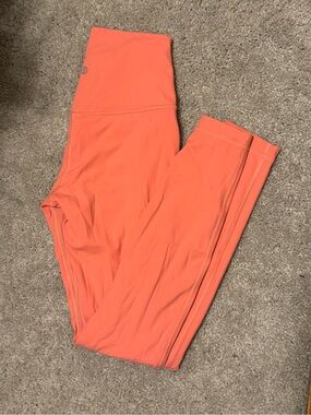 lululemon Align Coral High-Rise Workout Leggings